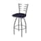 Holland Bar Stool Co OD410 Jackie Stainless Steel 36 Swivel Outdoor Bar Stool with Breeze Sapphire Seat OD41036SSOD001 - alternate 1